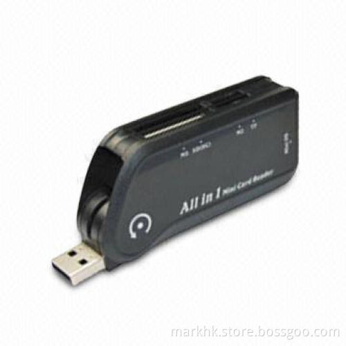 All-in-one Card Reader with 5 Slots, Up to 480m/Second High-speed, Supports Hot-swapped